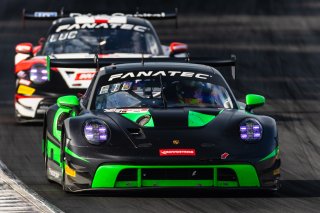 #28 PorscheGT3 R 992 of Eric Filgueiras and Steven McAllen, Aug. 18-20 2023 Fanatec GT World Challenge America SRO, GT World Challenge America, Pro, RS1, Road America
 | www.lagunasphotography.com
