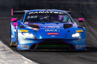 #007 Aston Martin Vantage AMR GT3 of Derek DeBoer and Valentin Hasse Clot, Aston Martin Racing-TRG, Aug. 18-20 2023 Fanatec GT World Challenge America SRO, GT World Challenge America, Pro-Am, Road America
 | www.lagunasphotography.com