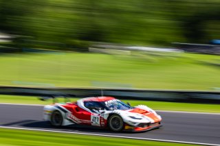 #21 Ferrari 296 GT3 of Manny Franco and Alessandro Balzan, Aug. 18-20 2023 Fanatec GT World Challenge America SRO, Conquest Racing, GT World Challenge America, Pro, Road America
 | www.lagunasphotography.com