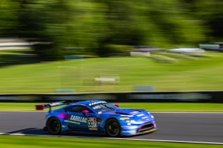 #007 Aston Martin Vantage AMR GT3 of Derek DeBoer and Valentin Hasse Clot, Aston Martin Racing-TRG, Aug. 18-20 2023 Fanatec GT World Challenge America SRO, GT World Challenge America, Pro-Am, Road America
 | www.lagunasphotography.com