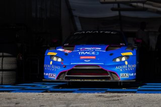 #007 Aston Martin Vantage AMR GT3 of Derek DeBoer and Valentin Hasse Clot, Aston Martin Racing-TRG, Aug. 18-20 2023 Fanatec GT World Challenge America SRO, GT World Challenge America, Pro-Am, Road America
 | www.lagunasphotography.com