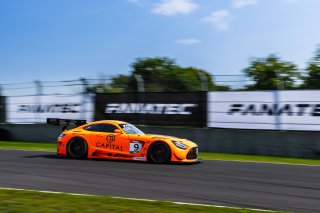 #9 Mercedes-AMG GT3 of Ziad Ghandour and Daniel Morad, Aug. 18-20 2023 Fanatec GT World Challenge America SRO, GT World Challenge America, Pro, Road America, TR3 Racing
 | www.lagunasphotography.com