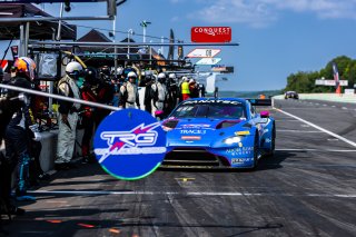 #007 Aston Martin Vantage AMR GT3 of Derek DeBoer and Valentin Hasse Clot, Aston Martin Racing-TRG, Aug. 18-20 2023 Fanatec GT World Challenge America SRO, GT World Challenge America, Pro-Am, Road America
 | www.lagunasphotography.com