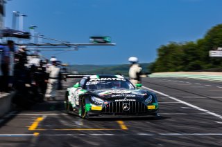 #43 Mercedes-AMG GT3 of Anthony Bartone and Adam Christodoulou, Aug. 18-20 2023 Fanatec GT World Challenge America SRO, GT World Challenge America, Pro-Am, RealTime Racing, Road America
 | www.lagunasphotography.com
