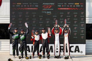 #21 Ferrari 296 GT3 of Manny Franco and Alessandro Balzan, Aug. 18-20 2023 Fanatec GT World Challenge America SRO, Conquest Racing, GT World Challenge America, Pro, Road America
 | www.lagunasphotography.com