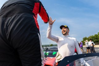 #21 Ferrari 296 GT3 of Manny Franco and Alessandro Balzan, Aug. 18-20 2023 Fanatec GT World Challenge America SRO, Conquest Racing, GT World Challenge America, Pro, Road America
 | www.lagunasphotography.com