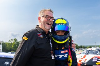 #38 BMW M4 GT3 of Samantha Tan and Neil Verhagen, Aug. 18-20 2023 Fanatec GT World Challenge America SRO, GT World Challenge America, Pro-Am, Road America, ST Racing
 | www.lagunasphotography.com
