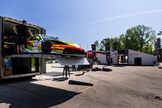 #45 Porsche 911 GT3-R 992 of Madison Snow and Jan Heylen, Aug. 18-20 2023 Fanatec GT World Challenge America SRO, GT World Challenge America, Pro-Am, Road America, Wright Motorsports
 | www.lagunasphotography.com