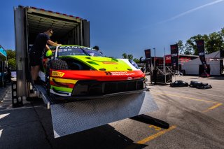 #45 Porsche 911 GT3-R 992 of Madison Snow and Jan Heylen, Aug. 18-20 2023 Fanatec GT World Challenge America SRO, GT World Challenge America, Pro-Am, Road America, Wright Motorsports
 | www.lagunasphotography.com