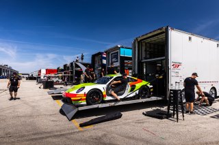 #45 Porsche 911 GT3-R 992 of Madison Snow and Jan Heylen, Aug. 18-20 2023 Fanatec GT World Challenge America SRO, GT World Challenge America, Pro-Am, Road America, Wright Motorsports
 | www.lagunasphotography.com