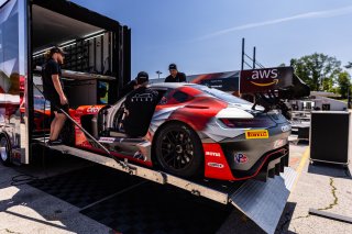 #04 Mercedes-AMG GT3 of George Kurtz and Colin Braun, Aug. 18-20 2023 Fanatec GT World Challenge America SRO, Crowdstrike by Riley Motorsports, GT World Challenge America, Pro-Am, Road America
 | www.lagunasphotography.com