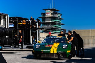 #120 Porsche 911 GT3-R (991.ii) of Adam Adelson, 2023 Fanatec GT World Challenge America SRO, Elliott Skeer, GT World Challenge America, INDIANAPOLIS 8 HOUR presented by AWS, October 5-7, Pro-Am, Wright Motorsports, and Callum Benjamin Ilott
 | www.lagunasphotography.com