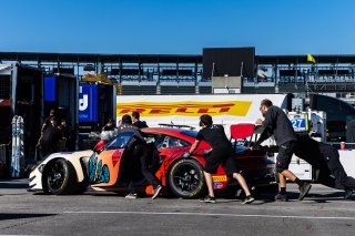 #85 Porsche GT3 R 992 of Jake Pedersen, 2023 Fanatec GT World Challenge America SRO, GT World Challenge America, INDIANAPOLIS 8 HOUR presented by AWS, October 5-7, Pro-Am, Rearden Racing, Vesko Kozarov, and Christian Engelhart
 | www.lagunasphotography.com