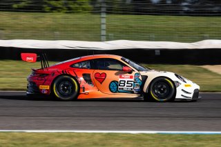 #85 Porsche GT3 R 992 of Jake Pedersen, 2023 Fanatec GT World Challenge America SRO, GT World Challenge America, INDIANAPOLIS 8 HOUR presented by AWS, October 5-7, Pro-Am, Rearden Racing, Vesko Kozarov, and Christian Engelhart
 | www.lagunasphotography.com