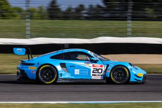 #20 Porsche GT3 R 992 of Antares Au, 2023 Fanatec GT World Challenge America SRO, GT World Challenge America, INDIANAPOLIS 8 HOUR presented by AWS, Laurin Heinrich, October 5-7, Pro-Am, and Alfred Renauer
 | www.lagunasphotography.com
