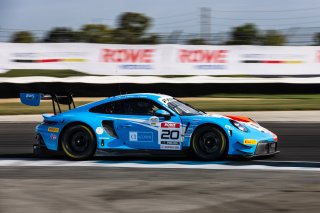 #20 Porsche GT3 R 992 of Antares Au, 2023 Fanatec GT World Challenge America SRO, GT World Challenge America, INDIANAPOLIS 8 HOUR presented by AWS, Laurin Heinrich, October 5-7, Pro-Am, and Alfred Renauer
 | www.lagunasphotography.com