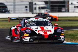 #53 Porsche GT3 992 of Trenton Estep, 2023 Fanatec GT World Challenge America SRO, GT World Challenge America, INDIANAPOLIS 8 HOUR presented by AWS, MDK Motorsports, October 5-7, Pro, Seth Lucas, and Matteo Cairoli
 | www.lagunasphotography.com