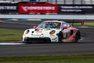 #85 Porsche GT3 R 992 of Jake Pedersen, 2023 Fanatec GT World Challenge America SRO, GT World Challenge America, INDIANAPOLIS 8 HOUR presented by AWS, October 5-7, Pro-Am, Rearden Racing, Vesko Kozarov, and Christian Engelhart
 | www.lagunasphotography.com