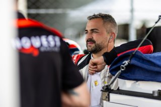 #21 Ferrari 296 GT3 of Manny Franco, 2023 Fanatec GT World Challenge America SRO, Alessandro Balzan, Conquest Racing, GT World Challenge America, INDIANAPOLIS 8 HOUR presented by AWS, October 5-7, Pro, and Lilou Wadoux-Ducellier
 | www.lagunasphotography.com
