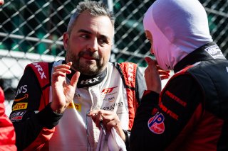 #21 Ferrari 296 GT3 of Manny Franco, 2023 Fanatec GT World Challenge America SRO, Alessandro Balzan, Conquest Racing, GT World Challenge America, INDIANAPOLIS 8 HOUR presented by AWS, October 5-7, Pro, and Lilou Wadoux-Ducellier
 | www.lagunasphotography.com
