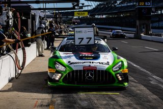 #77 Mercedes-AMG GT3 of Maximilian Götz, 2023 Fanatec GT World Challenge America SRO, Craft-Bamboo Racing, GT World Challenge, IGTC Pro, INDIANAPOLIS 8 HOUR presented by AWS, Jules Gounon, October 5-7, and Raffaele Marciello
 | www.lagunasphotography.com