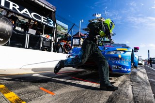 #007 Aston Martin Vantage AMR GT3 of Derek DeBoer, 2023 Fanatec GT World Challenge America SRO, Aston Martin Racing-TRG, GT World Challenge America, INDIANAPOLIS 8 HOUR presented by AWS, October 5-7, Pro-Am, Valentin Hasse-Clot, and Ben Tuck
 | www.lagunasphotography.com