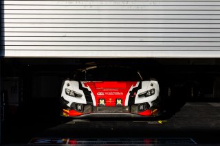 #21 Ferrari 296 GT3 of Manny Franco, 2023 Fanatec GT World Challenge America SRO, Alessandro Balzan, Conquest Racing, GT World Challenge America, INDIANAPOLIS 8 HOUR presented by AWS, October 5-7, Pro, and Lilou Wadoux-Ducellier
 | www.lagunasphotography.com