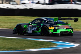 #28 PorscheGT3 R 992 of Eric Filgueiras, 2023 Fanatec GT World Challenge America SRO, GT World Challenge America, INDIANAPOLIS 8 HOUR presented by AWS, October 5-7, Pro, RS1, Stevan McAleer, and Klaus Bachler
 | www.lagunasphotography.com