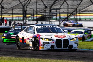 #94 BMW M4 GT3 of Chandler Hull, 2023 Fanatec GT World Challenge America SRO, Bill AUberlen, BimmerWorld, GT World Challenge America, INDIANAPOLIS 8 HOUR presented by AWS, October 5-7, Pro, and Robby Foley
 | www.lagunasphotography.com