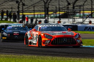 #04 Mercedes-AMG GT3 of George Kurtz, 2023 Fanatec GT World Challenge America SRO, Colin Braun, Crowdstrike by Riley Motorsports, GT World Challenge America, INDIANAPOLIS 8 HOUR presented by AWS, October 5-7, Pro-Am, and Nolan Siegel
 | www.lagunasphotography.com