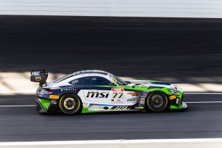 #77 Mercedes-AMG GT3 of Maximilian Götz, 2023 Fanatec GT World Challenge America SRO, Craft-Bamboo Racing, GT World Challenge, IGTC Pro, INDIANAPOLIS 8 HOUR presented by AWS, Jules Gounon, October 5-7, and Raffaele Marciello
 | www.lagunasphotography.com