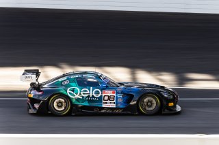 #08 Mercedes-AMG GT3 of Scott Smithson, 2023 Fanatec GT World Challenge America SRO, Bryan Sellers, DXDT Racing, GT World Challenge America, INDIANAPOLIS 8 HOUR presented by AWS, October 5-7, Pro-Am, Thomas Sargent, and
 | www.lagunasphotography.com