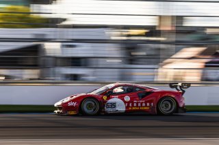 #535 Ferrari 488 GT3 Evo of Jonathan Hui, 2023 Fanatec GT World Challenge America SRO, Christopher Froggatt, GT World Challenge America, INDIANAPOLIS 8 HOUR presented by AWS, October 5-7, Pro-Am, Sky Tempesta Racing, and Edward Cheever III
 | www.lagunasphotography.com