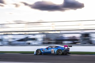 #007 Aston Martin Vantage AMR GT3 of Derek DeBoer, 2023 Fanatec GT World Challenge America SRO, Aston Martin Racing-TRG, GT World Challenge America, INDIANAPOLIS 8 HOUR presented by AWS, October 5-7, Pro-Am, Valentin Hasse-Clot, and Ben Tuck
 | www.lagunasphotography.com