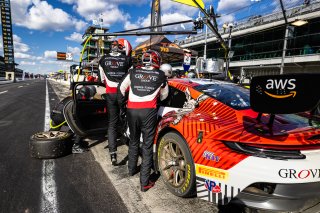 #4 Porsche GT3 R 992 of Stephen Grove, 2023 Fanatec GT World Challenge America SRO, Brenton Grove, GT World Challenge America, Grove Racing, INDIANAPOLIS 8 HOUR presented by AWS, October 5-7, Pro-Am, and Earl Bamber
 | www.lagunasphotography.com