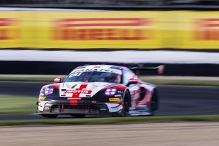 #53 Porsche GT3 992 of Trenton Estep, 2023 Fanatec GT World Challenge America SRO, GT World Challenge America, INDIANAPOLIS 8 HOUR presented by AWS, MDK Motorsports, October 5-7, Pro, Seth Lucas, and Matteo Cairoli
 | www.lagunasphotography.com