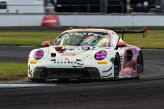 #85 Porsche GT3 R 992 of Jake Pedersen, 2023 Fanatec GT World Challenge America SRO, GT World Challenge America, INDIANAPOLIS 8 HOUR presented by AWS, October 5-7, Pro-Am, Rearden Racing, Vesko Kozarov, and Christian Engelhart
 | www.lagunasphotography.com