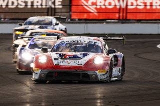 #4 Porsche GT3 R 992 of Stephen Grove, 2023 Fanatec GT World Challenge America SRO, Brenton Grove, GT World Challenge America, Grove Racing, INDIANAPOLIS 8 HOUR presented by AWS, October 5-7, Pro-Am, and Earl Bamber
 | www.lagunasphotography.com