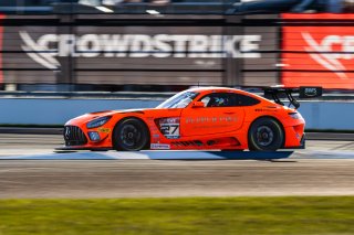 #27 Mercedes-AMG GT3 of Paul Kiebler, 2023 Fanatec GT World Challenge America SRO, GT World Challenge America, INDIANAPOLIS 8 HOUR presented by AWS, Jon Branam, October 5-7, Pro-Am, TR3 Racing, and Matt Bell
 | www.lagunasphotography.com