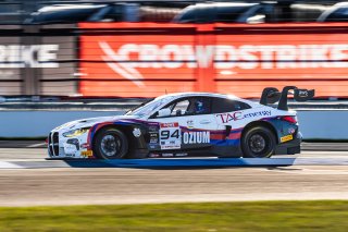 #94 BMW M4 GT3 of Chandler Hull, 2023 Fanatec GT World Challenge America SRO, Bill AUberlen, BimmerWorld, GT World Challenge America, INDIANAPOLIS 8 HOUR presented by AWS, October 5-7, Pro, and Robby Foley
 | www.lagunasphotography.com