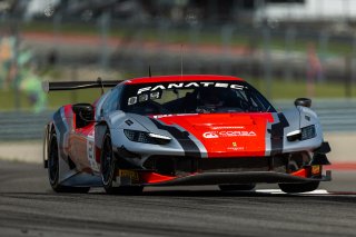 #21 Ferrari 296 GT3 of Manny Franco and Alessandro Balzan, Austin, COTA, Conquest Racing, GT World Challenge America, May 2023., Pro, SRO America, TX
 | Fabian Lagunas / SRO