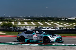 #19 Mercedes-AMG GT3 of Will Hardeman and Adam Carroll, Austin, COTA, Esses Racing with Mercedes-Benz of Austin, GT World Challenge America, May 2023., Pro-Am, SRO America, TX
 | Fabian Lagunas / SRO