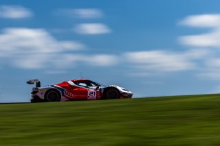 #21 Ferrari 296 GT3 of Manny Franco and Alessandro Balzan, Austin, COTA, Conquest Racing, GT World Challenge America, May 2023., Pro, SRO America, TX
 | Fabian Lagunas / SRO