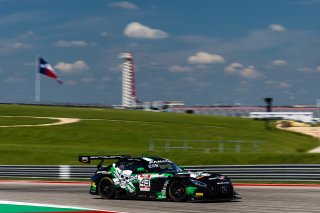#43 Mercedes-AMG GT3 of Andy Pilgrim and Anthony Bartone, Am, Austin, COTA, GT World Challenge America, May 2023., RealTime Racing, SRO America, TX
 | Fabian Lagunas / SRO