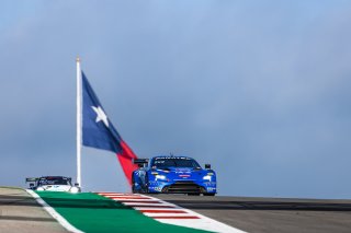 #007 Aston Martin Vantage AMR GT3 of Derek DeBoer and Valentin Hasse Clot, Aston Martin Racing-TRG, Austin, COTA, GT World Challenge America, May 2023., Pro-Am, SRO America, TX
 | Fabian Lagunas / SRO
