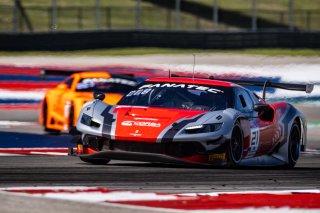 #21 Ferrari 296 GT3 of Manny Franco and Alessandro Balzan, Austin, COTA, Conquest Racing, GT World Challenge America, May 2023., Pro, SRO America, TX
 | Fabian Lagunas / SRO