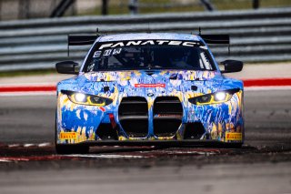 #38 BMW M4 GT3 of Samantha Tan and John Edwards, Austin, COTA, GT World Challenge America, May 2023., Pro-Am, SRO America, ST Racing, TX
 | Fabian Lagunas / SRO