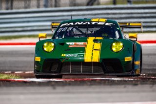 #120 Porsche 911 GT3-R (991.ii) of Adam Adelson and Elliott Skeer, Austin, COTA, GT World Challenge America, May 2023., Pro-Am, SRO America, TX, Wright Motorsports
 | Fabian Lagunas / SRO