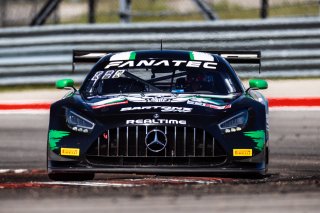 #43 Mercedes-AMG GT3 of Andy Pilgrim and Anthony Bartone, Am, Austin, COTA, GT World Challenge America, May 2023., RealTime Racing, SRO America, TX
 | Fabian Lagunas / SRO