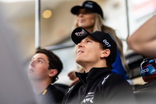 #007 Aston Martin Vantage AMR GT3 of Derek DeBoer and Valentin Hasse Clot, Aston Martin Racing-TRG, Austin, COTA, GT World Challenge America, May 2023., Pro-Am, SRO America, TX
 | Fabian Lagunas / SRO